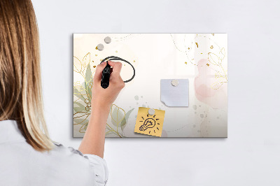Magnetic drawing board Pastel abstraction