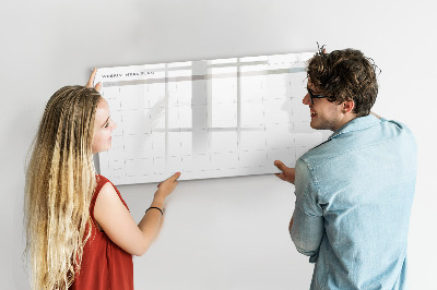Magnetic writing board Minimalist menu