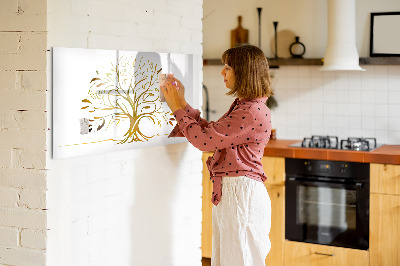 Magnetic writing board Golden tree