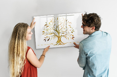 Magnetic writing board Golden tree