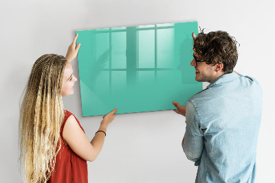 Magnetic writing board Turquoise color