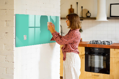Magnetic writing board Turquoise color