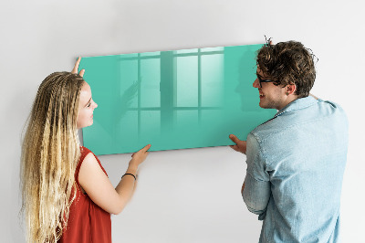 Magnetic writing board Turquoise color