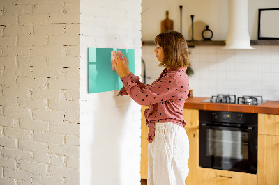 Magnetic writing board Turquoise color