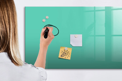 Magnetic writing board Turquoise color