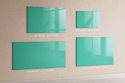 Magnetic board for drawing Turquoise color