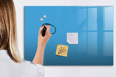 Magnetic board for drawing Blue color