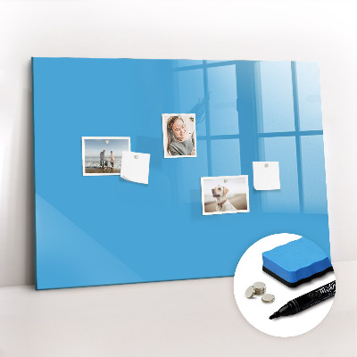 Magnetic board for drawing Color blue