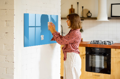 Magnetic board for drawing Blue color