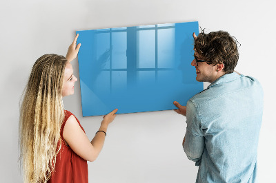 Magnetic board for drawing Blue color