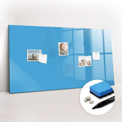 Magnetic board for drawing Blue color