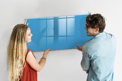 Magnetic board for drawing Blue color