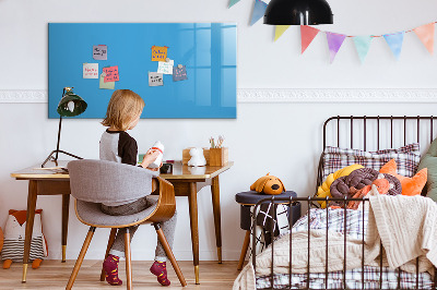 Magnetic board for drawing Blue color