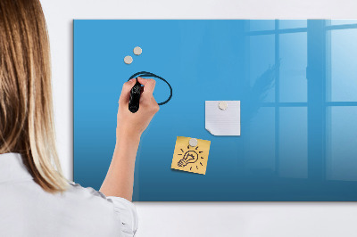 Magnetic board for drawing Blue color