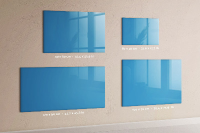 Magnetic board for drawing Blue color