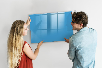 Magnetic board for drawing Blue color