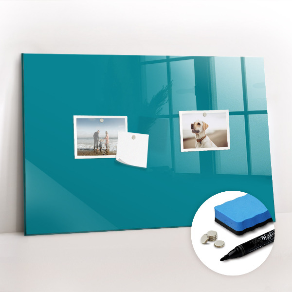 Magnetic writing board Sea color