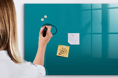 Magnetic writing board Sea color