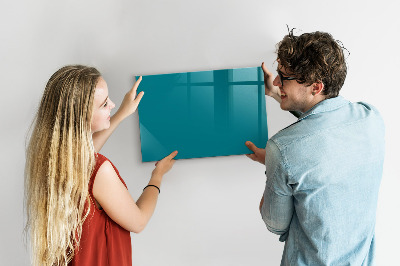 Magnetic writing board Sea color