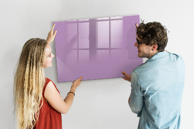 Magnetic writing board Lilac color