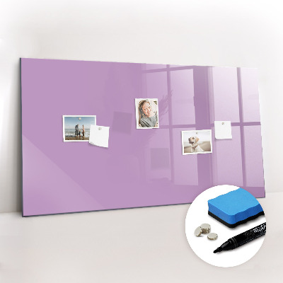 Magnetic board for drawing Lilac color