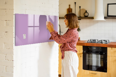 Magnetic board for drawing Lilac color