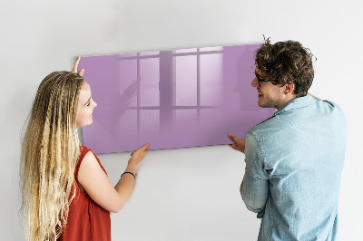 Magnetic board for drawing Lilac color