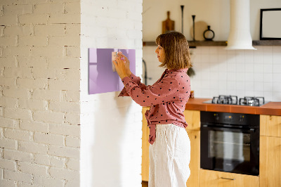 Magnetic board for drawing Lilac color