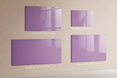 Magnetic writing board Lilac color