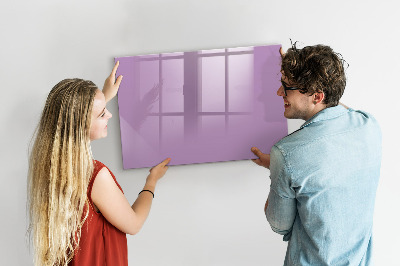 Magnetic writing board Lilac color