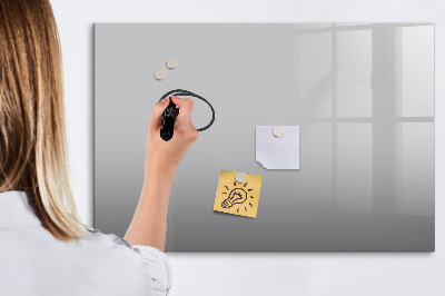 Magnetic board for drawing Color light gray