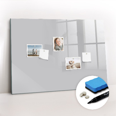 Magnetic board for drawing Color light gray