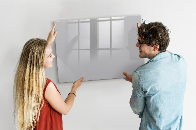 Magnetic board for drawing Color light gray