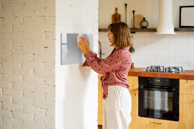 Magnetic board for drawing Light gray color