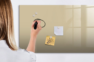 Magnetic writing board Beige color