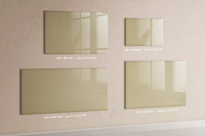 Magnetic writing board Beige color