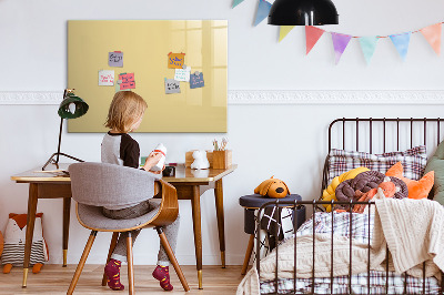 Magnetic erase board Cream color