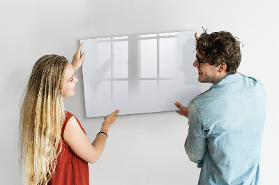 Magnetic writing board Color dark white
