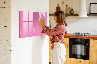 Magnetic board for drawing Pink color