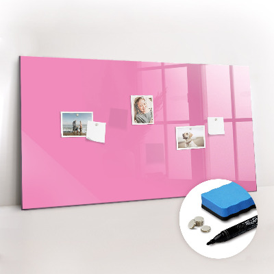 Magnetic board for drawing Pink color