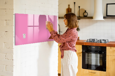 Magnetic board for drawing Pink color