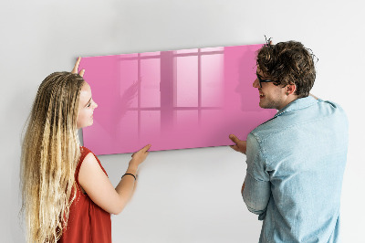 Magnetic board for drawing Pink color