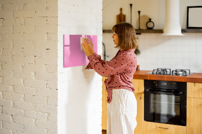 Magnetic board for drawing Pink color