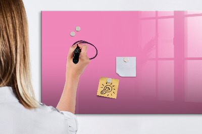 Magnetic board for drawing Pink color