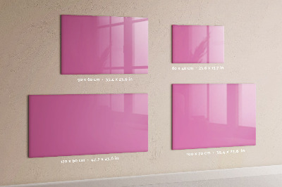 Magnetic writing board Color pink