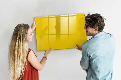 Magnetic erase board Light yellow color