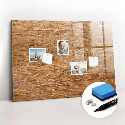 Magnetic writing board Light wood