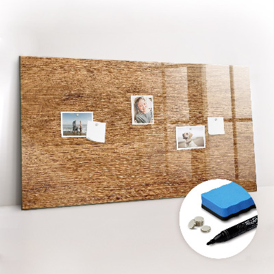 Magnetic writing board Light wood