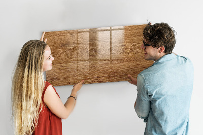 Magnetic writing board Light wood