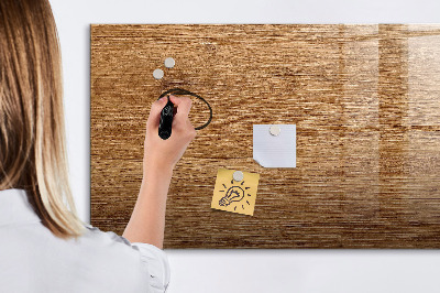 Magnetic writing board Light wood